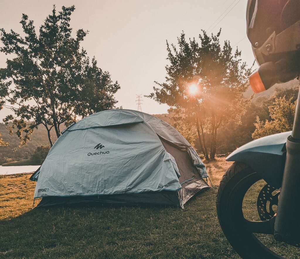 Camping is a great way to save money.